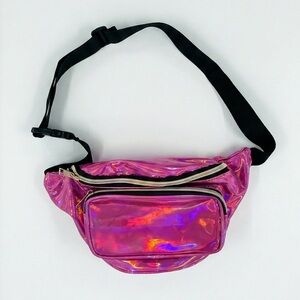 Holographic Pink Fanny Pack